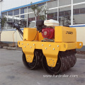 Pedestrian Double Drum Vibratory Road Roller for Sale